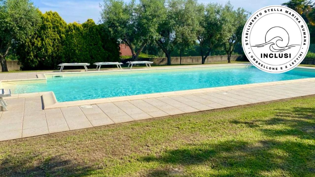 Viva3 - Numana, Ampio Trilocale In Villa Con Piscina Exterior photo