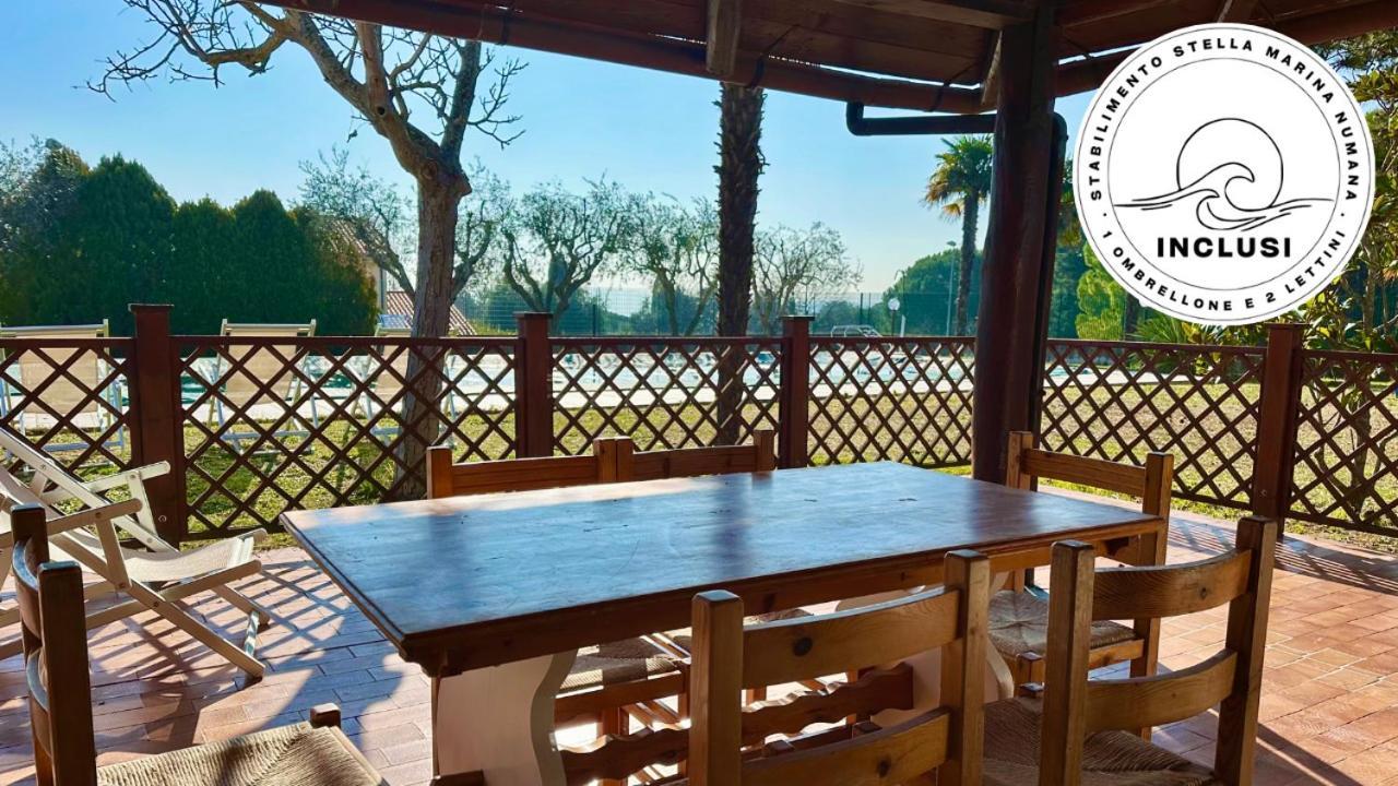 Viva3 - Numana, Ampio Trilocale In Villa Con Piscina Exterior photo